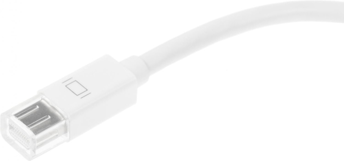 Адаптер DVI NingBo DVI-D f - miniDisplayPort m , 0.245м, белый