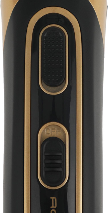 Триммер Rowenta TN9118F0 черный/золотистый насадок в компл:9шт