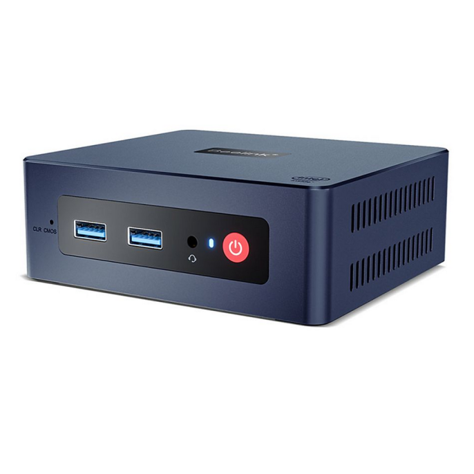 Мини-компьютер Beelink MINI S, CPU: Intel® Celeron® N5095 Processor , 4C/4T , GPU : Intel® UHD Graphics , 8GB DDR4 RAM  128GB SSD , Wi-Fi 5 ; Bluetooth 5.0; LAN 1000M BL/MINI S/N5095/8G/128G/Navy Blue