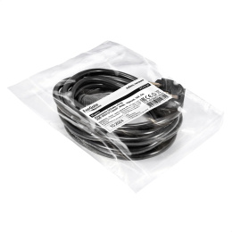 Кабель питания ExeGate Power PC19-5P-Schuko->C19/3x1.5Cu (Евровилка EU/Тип F(Schuko) ->IEC 320 C19, VDE-250V-3*1.5mm2, медь, черный, 16А, 5м) EP280671RUS