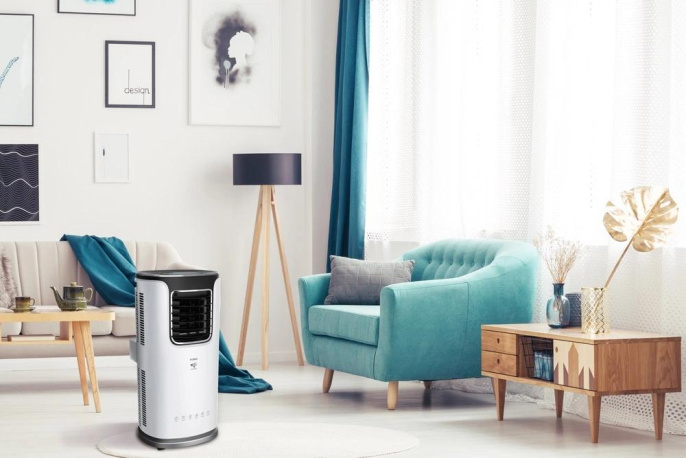 Кондиционер мобильный Funai Jasmine MAC-JS32COF03 белый/черный