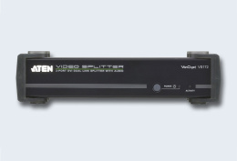 Разветвитель, электрон. ATEN VS172-AT-G, DVI Dual Link+Audio, 1 2 монитора, 5 метр., F, без шнуров, DC 5.3V