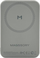 Мобильный аккумулятор Magssory PBN022 10000mAh QC4.0/PD3.0 15W 3A USB-C беспров.зар. титановый (29986662)