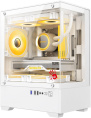 Корпус mATX BLOODY CC-125, Mini-Tower, без БП,  белый [cc-125-wh]