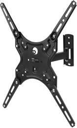 Кронштейн для телевизора Buro MF1, 13-60", настенный, поворот и наклон,  черный [bm-emva14f225bk]