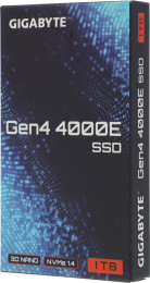 Твердотельный накопитель SSD Gigabyte M.2 2280 1TB Gen4 4000E SSD PCI Express 4.0x4, NVMe 1.4, 4000/3900, MTBF 1.5M, 3D NAND, 320TBW, RTL G440E1TB