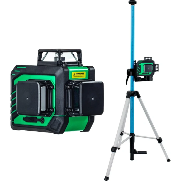 Комплект лазерный уровень INSTRUMAX GL 3-360 BAZA SET + штатив-штанга элевац. lp-300 в комплекте IM0158