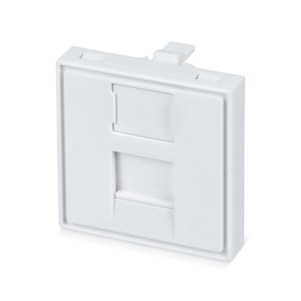 Cabeus FP-45-1M Вставка 45x45 (Mosaic) для 1 модуля формата Keystone Jack