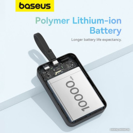 Портативное зарядное устройство Baseus P1002210B113-00 Magnetic Mini Wireless Fast Charge Type-C Edition 10000mAh 30W Cluster Black (PPCXM10T)