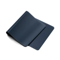 Коврик для мыши и клавиатуры большой из веганской кожи Satechi Vegan-Leather Premium Desk Mat. Цвет: синий (ST-LPDMB)