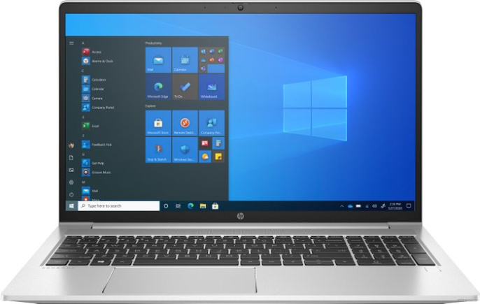 Ноутбук HP ProBook 455 G8 45N85ES + 8 ГБ 15.6" 1920x1080, IPS, 60 Гц, AMD Ryzen 5 5600U, 16 ГБ DDR4, SSD 512 ГБ, без ОС, цвет крышки серебристый, аккумулятор 45 Вт·ч