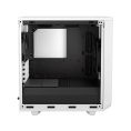 Корпус Case Fractal Design Meshify 2 Mini TG Clear Tint, Mini-Tower, 1x120mm + 1x140mm, 2xUSB-A 3.2 + 1xUSB 3.2 Type-C mATX, mITX, mDTX White FD-C-MES2M-02