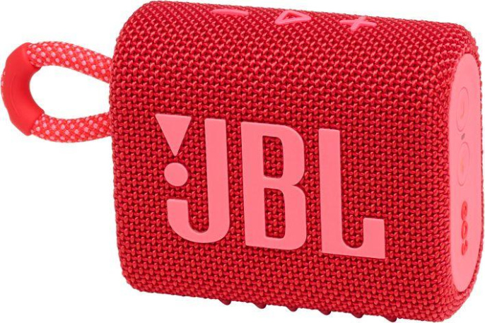 Колонка портативная JBL GO 3, 4.2Вт, красный [jblgo3red]