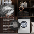 Стиральная машина WEISSGAUFF WM 4427 Inverter Steam, с фронтальной загрузкой, 7кг, 1200об/мин, с паром, инверторная