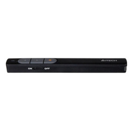 Презентер A4 Fstyler LP15 Radio USB 15м черный {1198666}
