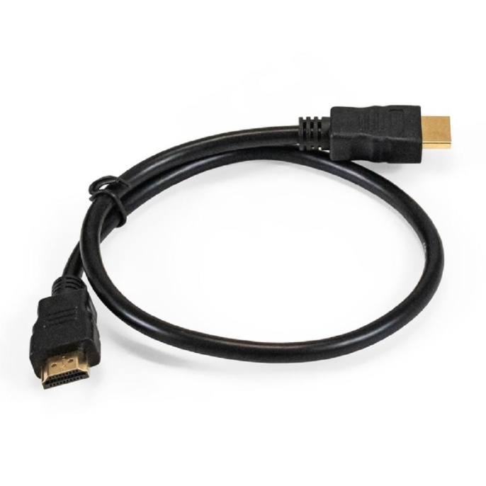 Кабель HDMI ExeGate EX-CC-HDMI-0.5 19M/19M, 0,5м, v1.4b, позолоченные контакты EX294682RUS
