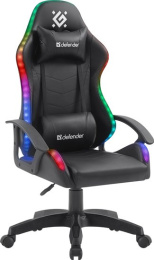 Defender Игровое кресло Factor X RGB,Черный,класс 2,PU 64045