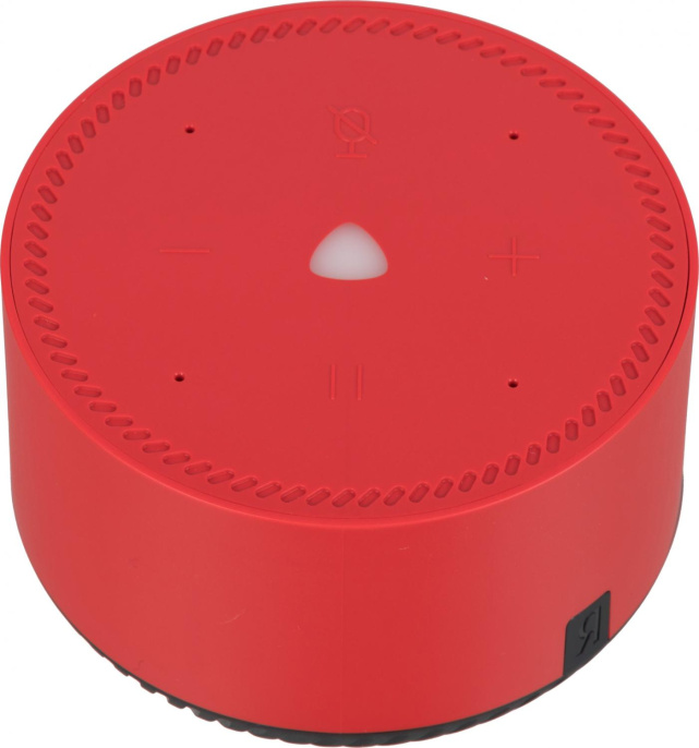 Умная колонка ЯНДЕКС Станция Лайт 5Вт, с Алисой на YaGPT, красный [yndx-00025r]