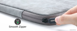 Чехол для ноутбука UGREEN LP187 60985 Portable Laptop Sleeve Case 13-13.9''.  Цвет: серый