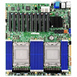 Материнская плата/ MB Gooxi G3DE-B-PK, 2x LGA 4189 Intel Gen3, 16xDDR4 ECC REG, 3xSFF8643, 6* PCI-E 4.0 x8, 4* PCI-E 4.0 x16, M.2 PCIe x4 2280, 2* SATA DOM, 2x1GbE LAN i350, IPMI, VGA, COM, 2*USB 3.0, E-ATX