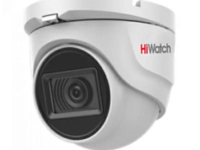 Камера видеонаблюдения аналоговая HiWatch DS-T503A (6 mm) 6-6мм HD-CVI HD-TVI цветная корп.:белый