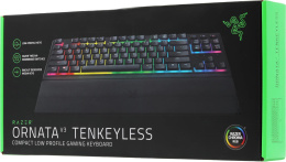 Клавиатура Razer Ornata V3 Tenkeyless механическая черный USB Multimedia for gamer LED подставка для запястий RZ03-04880100-R3M1