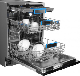 Посудомоечная машина встраив. Hyundai HBD 6105 2100Вт полноразмерная нержавеющая сталь инвертор