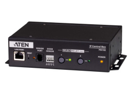 ATEN PE4102G-AT-G Устройство распределения питания, с управлением, 10A, 2.4kW, 2 порта, 1 банк, IP доступ, ввод C14, 2*C13;вкл/выкл по портам;без шнуров