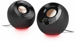 Колонки Creative Pebble SE,  2.0,  черный [51mf1725aa000]