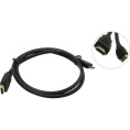 Кабель HDMI-miniHDMI ExeGate EX-CC-HDMIC-1.0 19M/19M, 1м, ver1.4, позолоченные контакты EX257910RUS