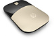 Манипулятор HP Z3700 Wireless Mouse - Gold cons