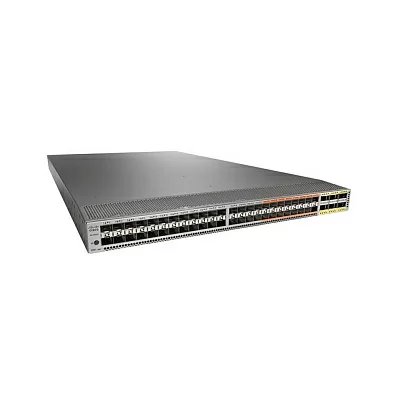 Коммутатор CISCO N5K-C5672UP 32x 10Gb Ethernet/FCoE SFP+, 16x UP SFP+ (1/10Gb or 4/8 FC), 6x 40Gb QSFP+, Layer 3 (licenses: BAS1K9 и LAN1K9), 2x PS AC, 3x FAN