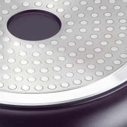 Сковорода Polaris Eco collection 26F круглая 26см покрытие: антипригарное ручка несъемная без крышки фиолетовый