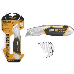 Универсальный нож INGCO 170х 61х19 мм 6 лезвий INDUSTRIAL HUK618