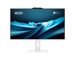 Моноблок MSI Pro AP272P 14M AiO 27" FHD 1920x1080 IPS AG Non-touch, Core i5-14400 2.5GHz , 8Gb DDR5 1x8Gb , 512GB SSD M.2, Intel UHD, WiFi, BT, camera, WirelessKB&mouse Eng/Rus,No OS,1y war-ty, White 9S6-AF8322-814