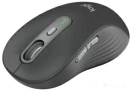 Мышь Logitech M750 L Large графитовый оптическая 4000dpi беспров. BT/Radio USB 5but (910-006266)