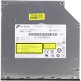 Привод DVD+/-RW SATA LG GS40N DVD Multi, для ноутбука, интерфейс SATA, толщина 12.7 мм, цвет черный OEM