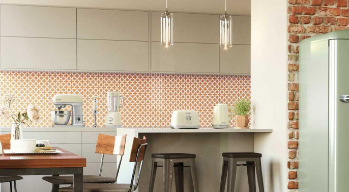 Кухонная машина Gorenje Retro MMC1000RL планетар.вращ. 1000Вт бежевый