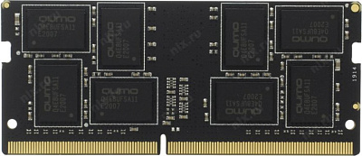 Память оперативная QUMO QUM4S-16G2666P19 DDR4 SODIMM 16Gb PC4-21300 CL19 (for NoteBook)