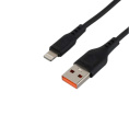 Кабель GoPower GP01L-2M USB m -Lightning m 2.0м 2.1A черный 1/200/800 00-00022777