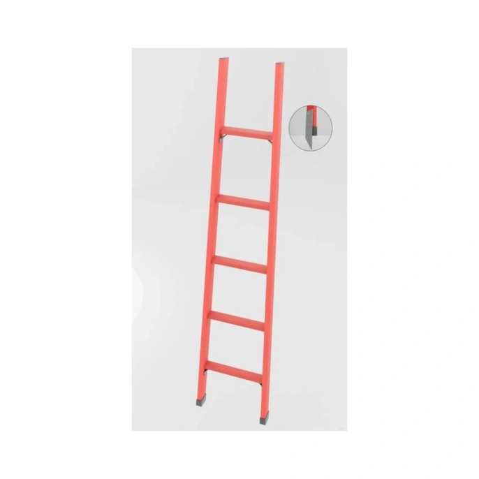 Лестница стеклопластиковая приставная Оникс Технологии ЛСП-2,0М  металлические оконцеватели, h=2000 мм 1075L-ONIKS