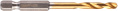 Сверло по металлу Milwaukee Shockwave HSS-G Ti 4.5мм (48894710) (по металлу, форма наконечника: спиральная, угол заточки 135° уменьшает "гуляние" сверла при засверливании, титановое покрытие)