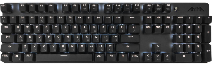 Клавиатура GMNG GG-KB785XW, проводная, USB, Bluetooth/Радиоканал,  механическая, черный/серый [1901105]