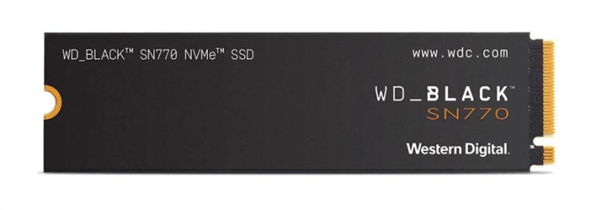 SSD накопитель WD Black SN770 WDS100T3X0E 1ТБ, M.2 2280, PCIe 4.0 x4, NVMe, M.2