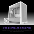 Корпус без блока питания Case NZXT H3 Flow 2025 , Midi-Tower, TG, 1x120mm, 1xUSB-A 3.2 + 1xUSB-C 3.2, mATX, mITX White (CC-H31FW-01)