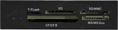 Картридер ExeGate CR-415 3.5" Internal USB2.0 CF/xD/SD/MMC/microSD/MS(/Duo) Reader/Writer EX283581RUS
