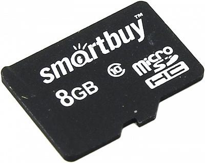 Карта памяти SmartBuy SB8GBSDCL10-00 microSDHC 8Gb Class10