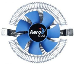 Cooler Aerocool Verkho I 90W 4пин, 775/1155, 12.2-29.7дБ, 1200-2500об/мин, Al PWM/ Clip