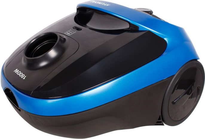 Пылесос Hyundai HYV-B1550 1800Вт синий/черный в компл.:1мешок