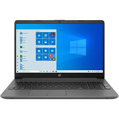 Ноутбук HP 15-dw3043nq 3C6P9EA 15.6" 1920 x 1080 TN+Film, 60 Гц, несенсорный, Intel Core i3 1115G4 3000 МГц, 8 ГБ DDR4, SSD 256 ГБ, видеокарта встроенная, Windows 11, цвет крышки темно-серый, цвет корпуса темно-серый